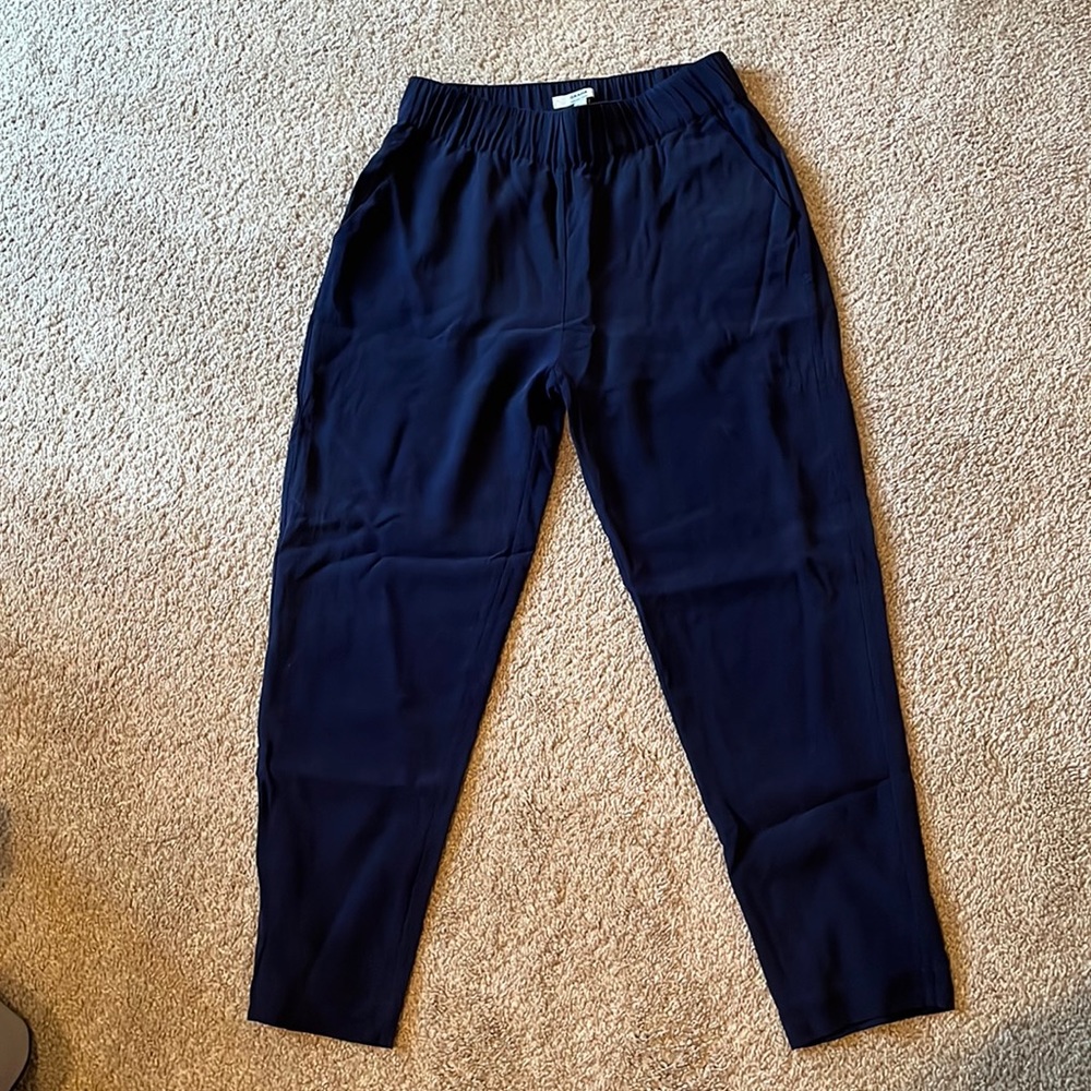 Grana silk ankle pants